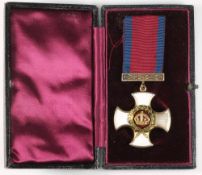 A George V D.S.O medal: in an associated