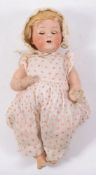 A Japanese 'Nippon' bisque head doll: im