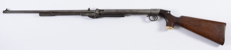 A BSA Improved model D .22 air rifle wit
