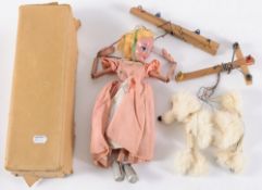 Two Pelham puppets 'Cinderella' and pood