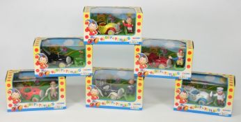A collection of six boxed Corgi 'Noddy i