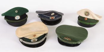 Five assorted German Police officer's pe