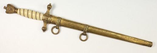 A German Navy dagger by F W Hollier, Sol