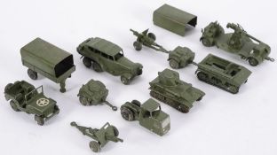 Dinky No 161B Anti Aircraft Gun on Trail