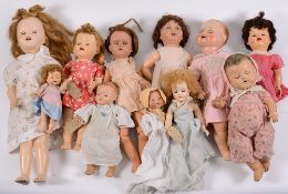 A large Pedigree plastic doll: 70cm. hig