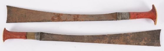 Two Burmese DHA's of traditional form wi
