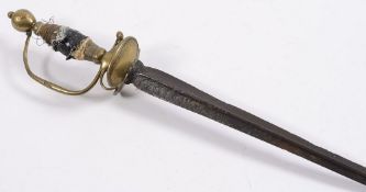 An 18th century European court sword:, t