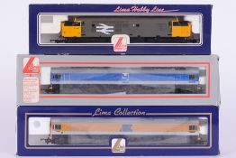 Lima , two class 59 diesel locomotives a