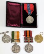 Boer War group of five medals to G. A. M