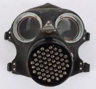 A World War II period civilian gas mask: