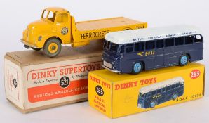 Dinky No 283 B.O.A.C. Coach: boxed, and