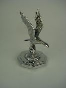 A 1930's Alvis silver eagle radiator cap