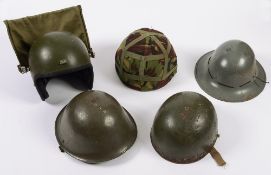A GS Mk 6 Combat helmet with camouflage