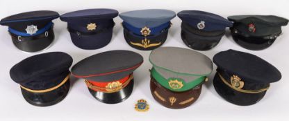 Seven assorted European Police Officers