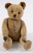 A 1930's teddy bear possibly by Herman: