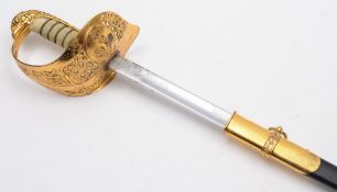 An R.A.F. Officer's dress sword: with 83