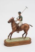 A Royal Worcester porcelain equestrian g