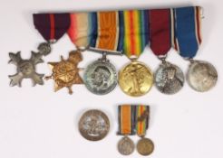 A George V MBE group of five, together w