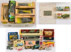 A collection of Solido, Dinky and other