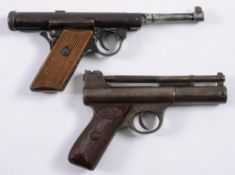 A 1930's Haenel model 26 .177 air pistol