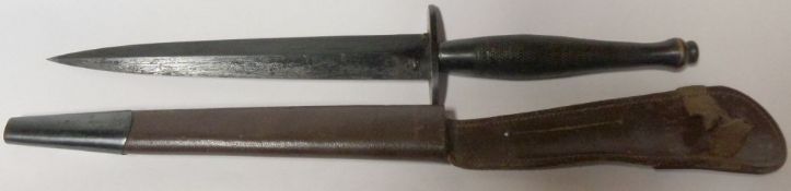 A Fairbairn-Sykes style fighting knife: