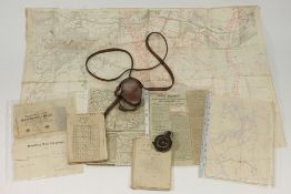 A WWI MKII style prismatic compass by S