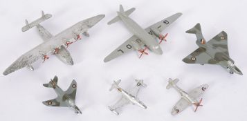 Dinky No 735 Gloster Javelin:, No 734 Su