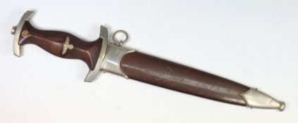 A German SA dagger:, double edged blade
