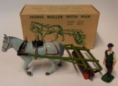 Britains No 9F, Horse Roller with Man: b