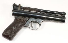 A Webley Premier post 1958:, blued with