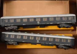 Lima, two FS livery 1st bogie coaches: t