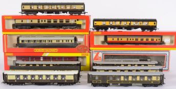 A collection of various carriages and co