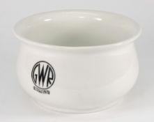 A GWR Hotels chamber pot by Mintons, Eng