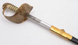 An R.A.F. Officer's dress sword: with 83