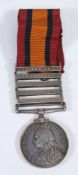 A Queens South Africa medal and five cla