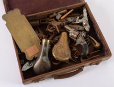 A collection of various flintlock and pe