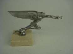 An early 20th century nickel plated Merc