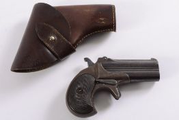 A .41 calibre rimfire Remington Derringe