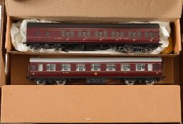 Six LMS livery coaches by Wilkins: inclu