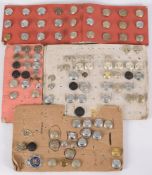 A collection of assorted Police tunic bu