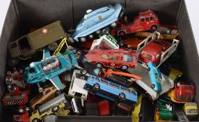 Dinky, Corgi and others, a large collect