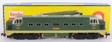Hornby Dublo, No 3234 three-rail Deltic