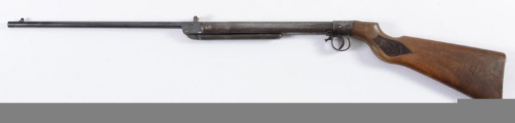 A BSA 177 calibre air rifle: Number B377