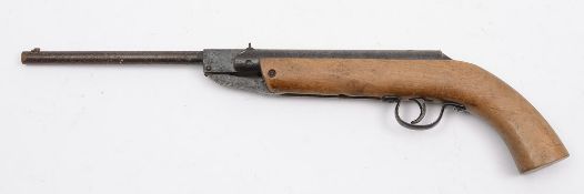A Langham FLZ .177 calibre air pistol:.