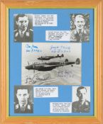 Of WWII Luftwaffe interest - a signed ph