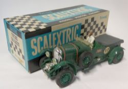 Scalextric, C/64 Bentley (1929): green w