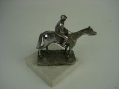 A 1930's equestrian mascot by Desmo: of