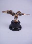A Brown Brothers brass eagle mascot:, on