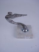 A 1930's Desoto Goddess mascot:, on late
