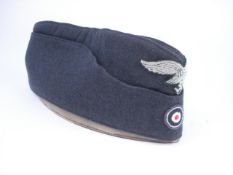 A German Luftwaffe side cap:, other rank